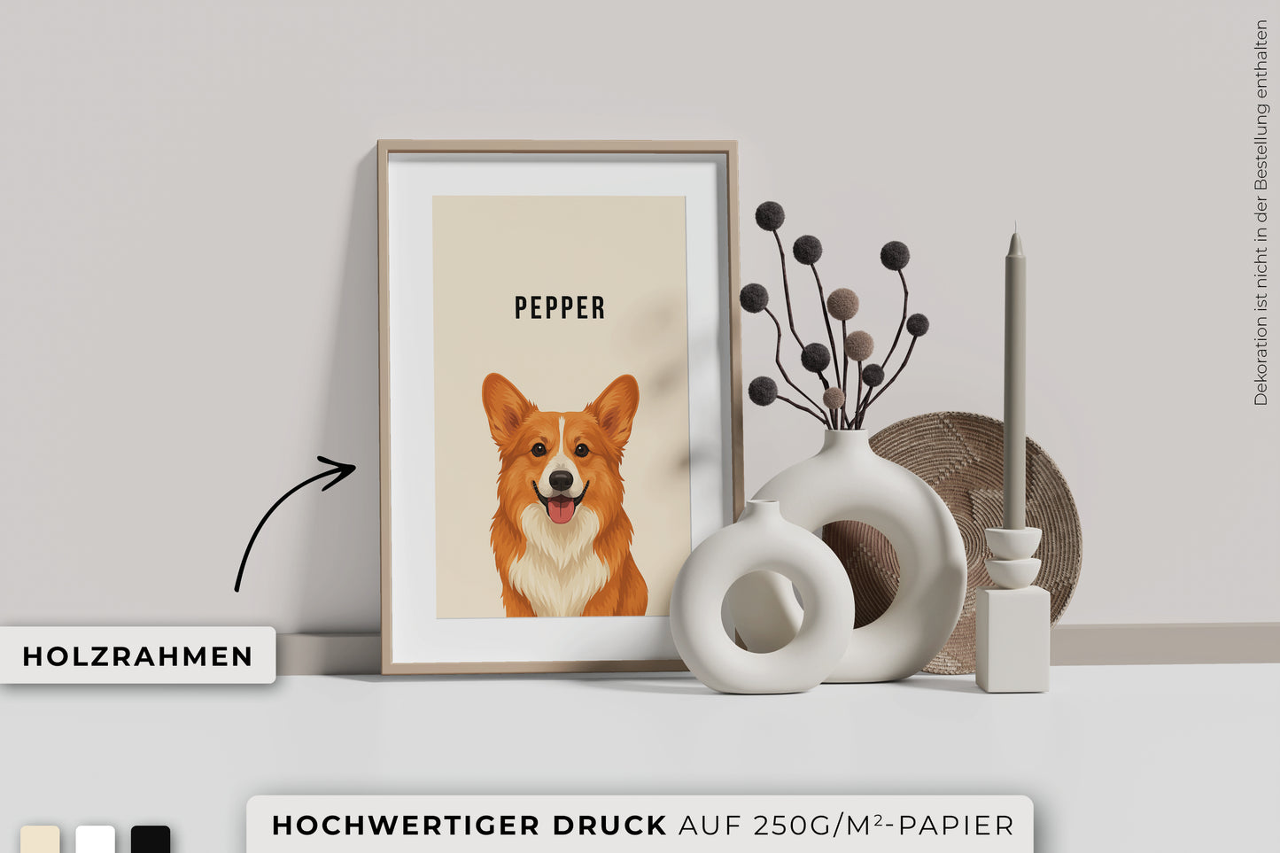 Dein Haustier als Porträt (Comic-Look)