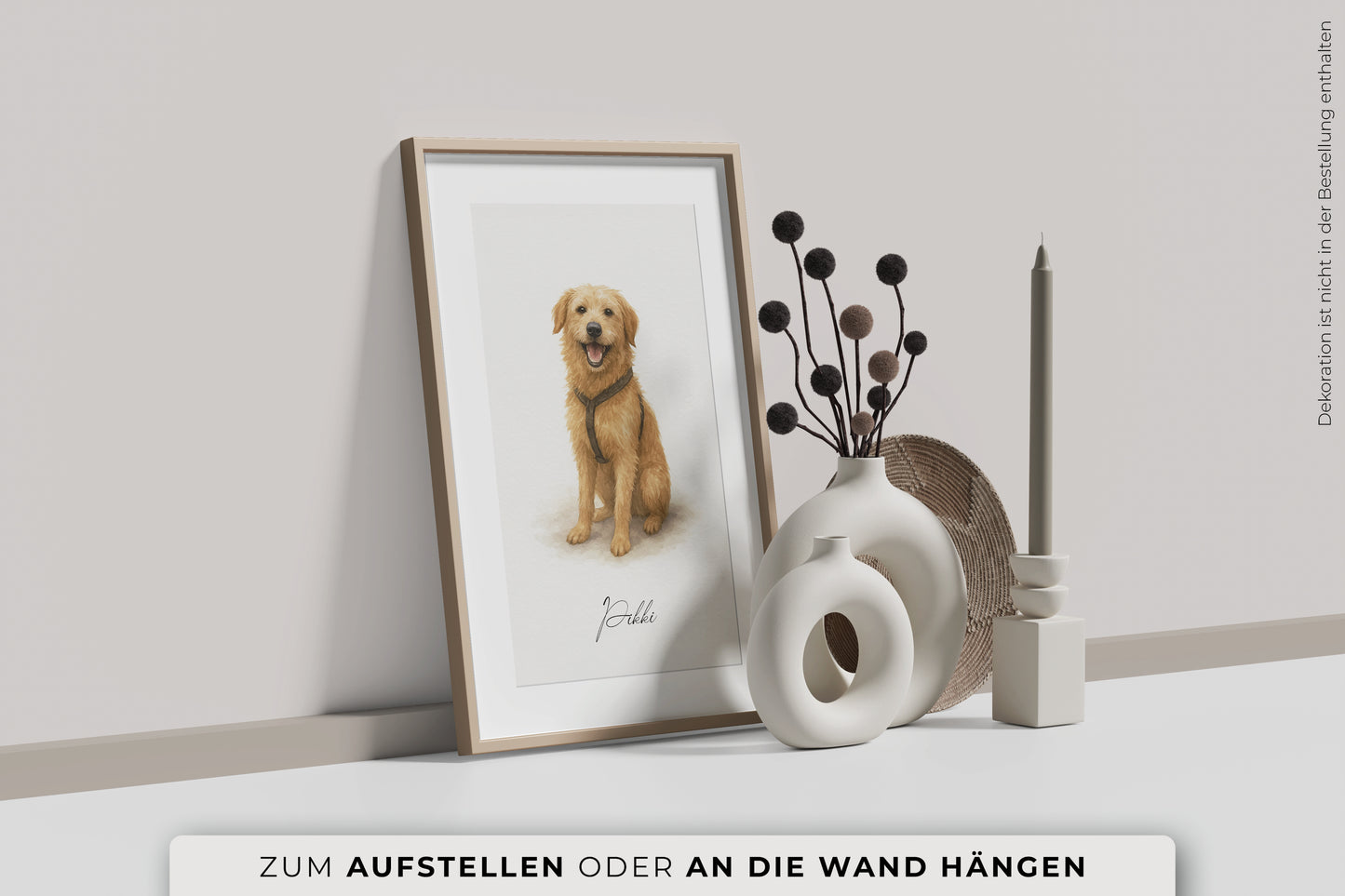 Dein Haustier als Porträt (Aquarell)