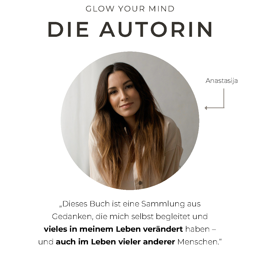 "GLOW YOUR MIND – 365 inspirierende Impulse für jeden Tag" Hardcover-Buch
