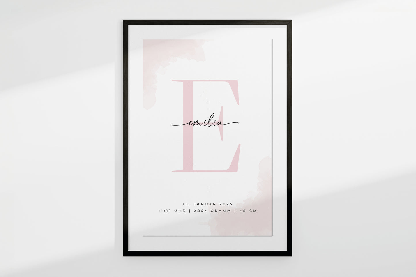 Personalisiertes Poster "BABY ABC"
