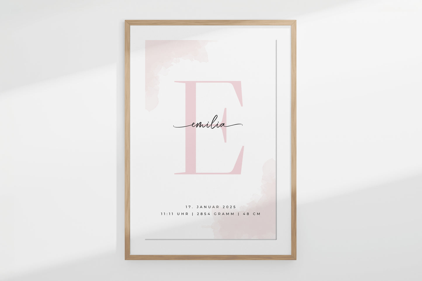 Personalisiertes Poster "BABY ABC"