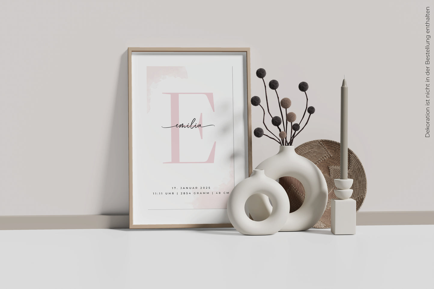 Personalisiertes Poster "BABY ABC"