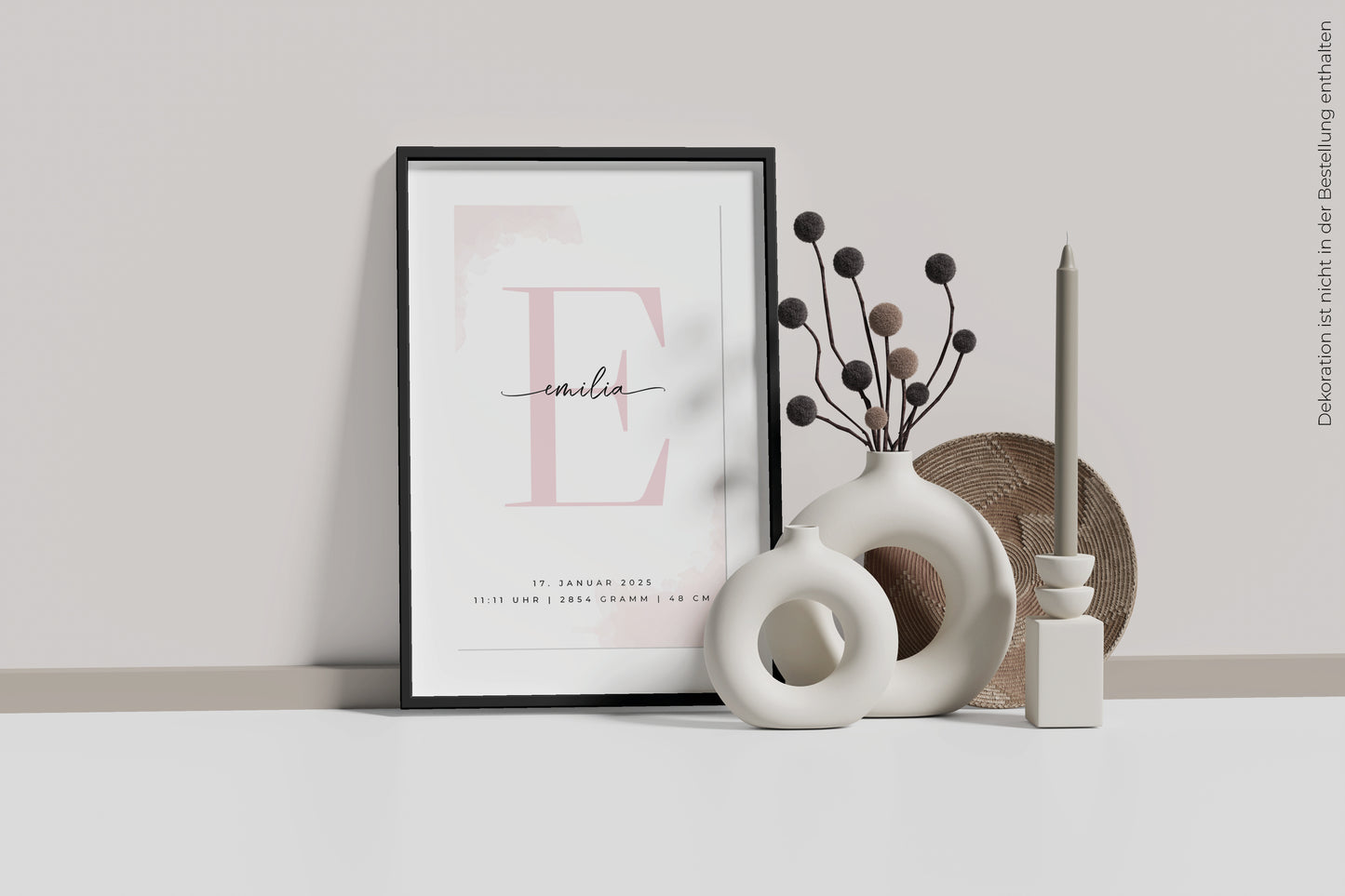 Personalisiertes Poster "BABY ABC"