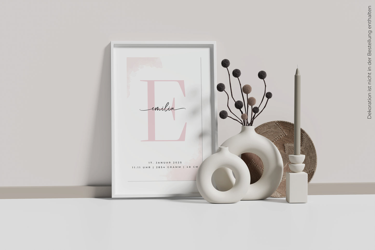 Personalisiertes Poster "BABY ABC"