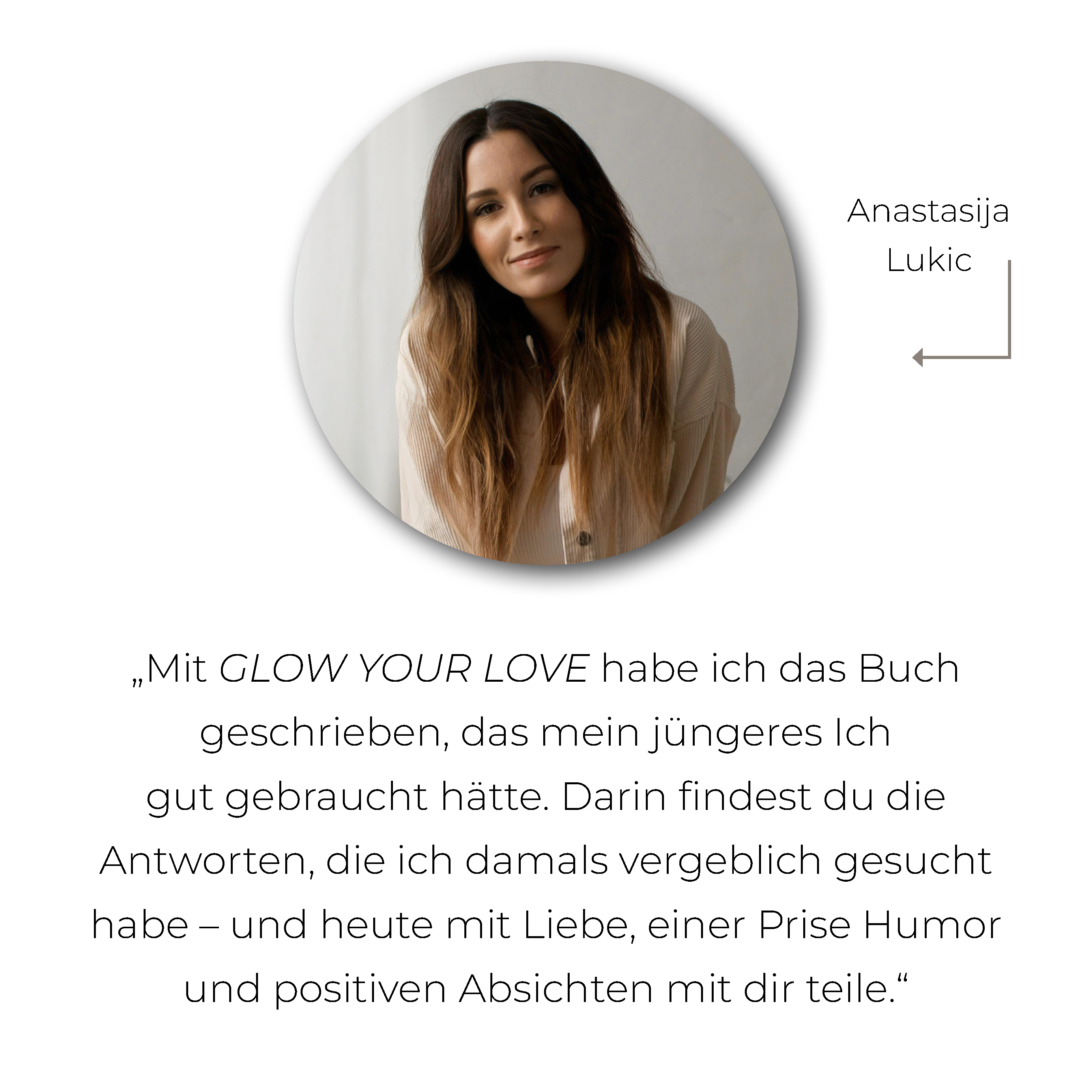 "GLOW YOUR LOVE – Was ich über Liebe, Dating und Beziehungen gelernt habe" Hardcover Buch