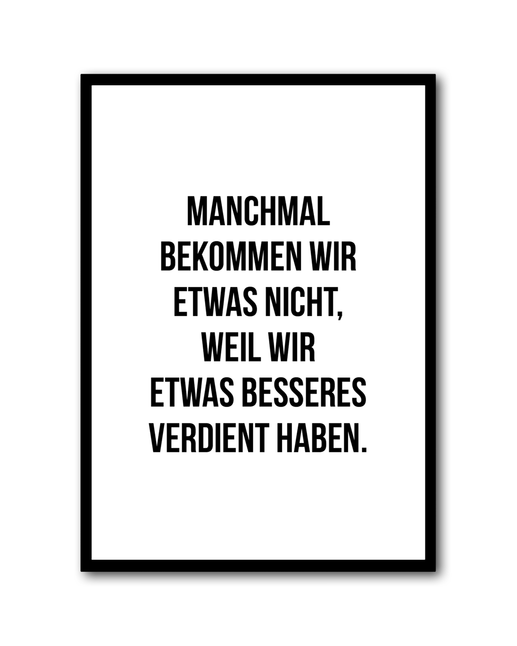 Poster "Etwas besseres"