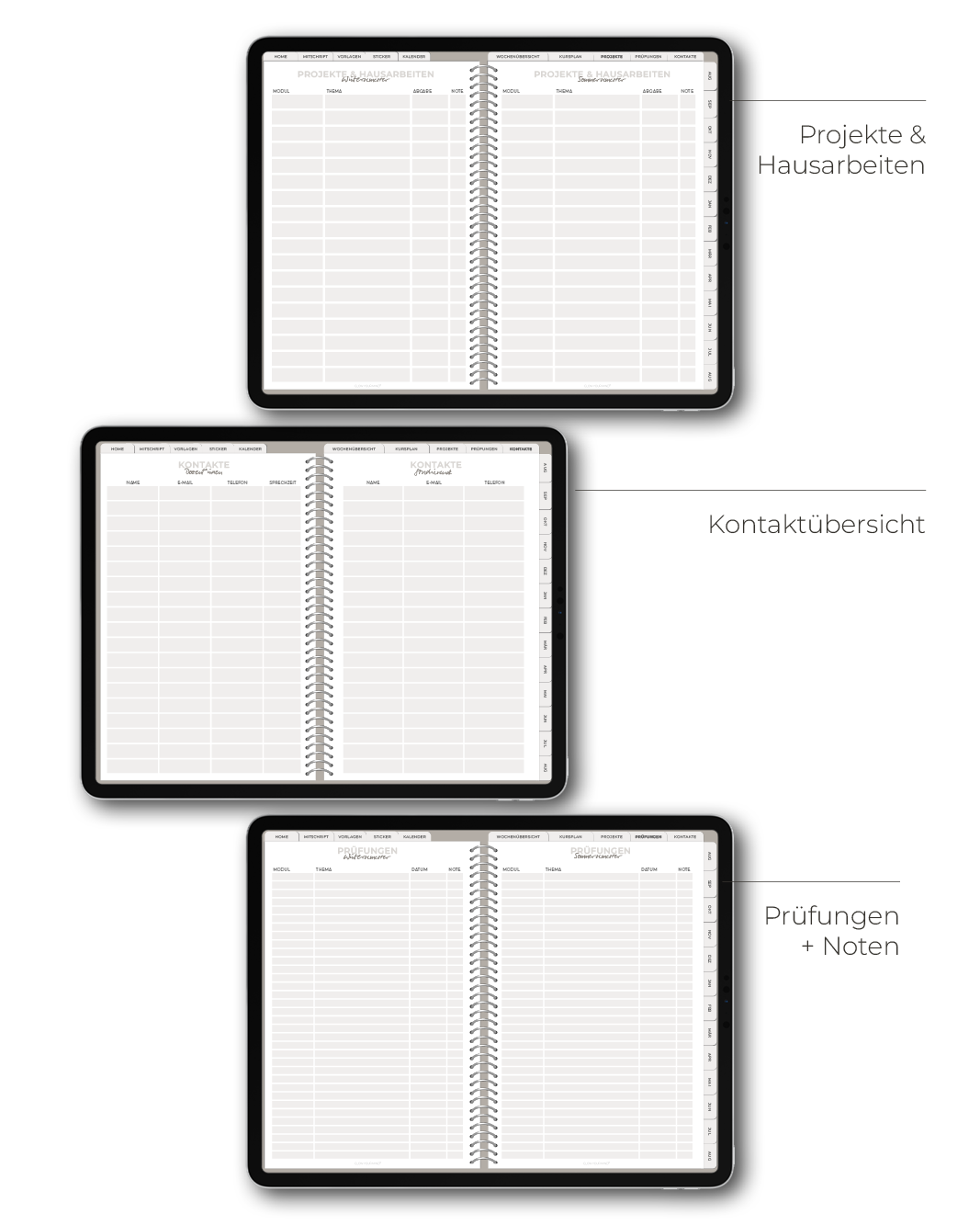 Digitaler Studienkalender 2025/2026