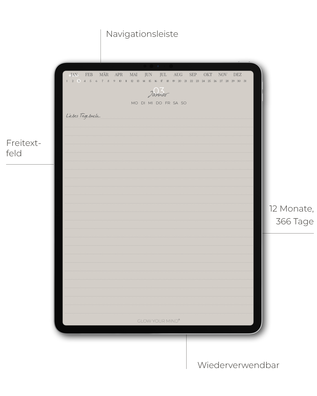 Digitales Tagebuch FREITEXT