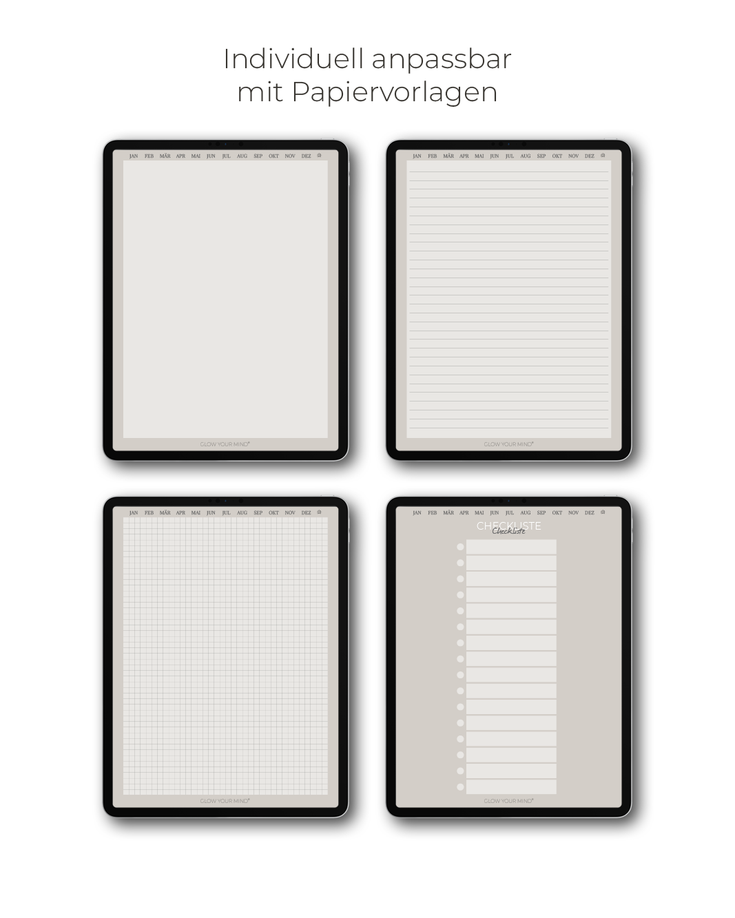 Digitaler Tagesplaner