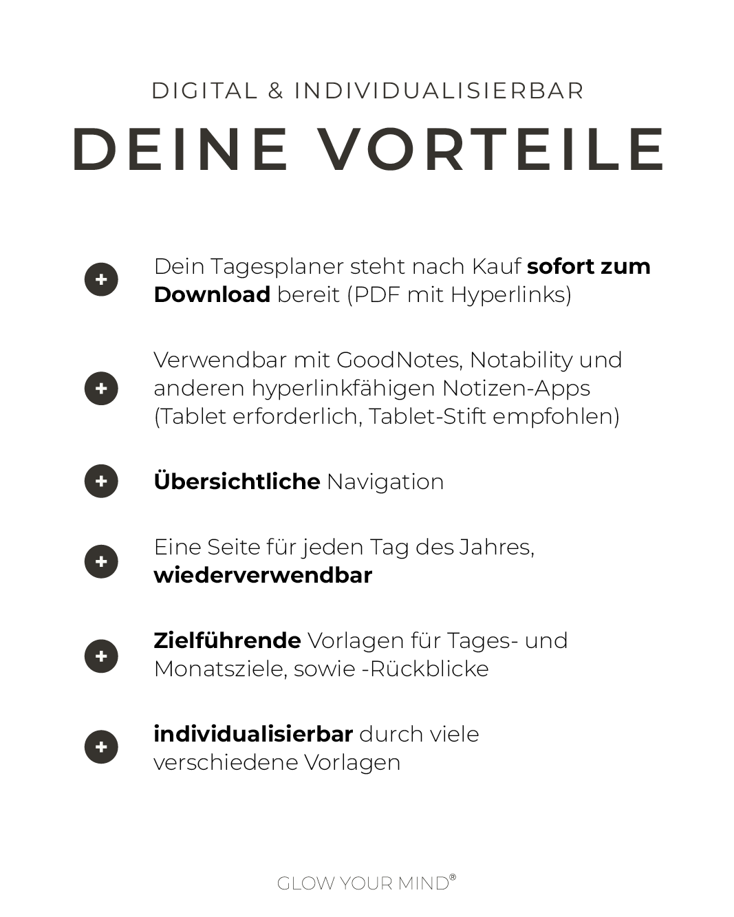 Digitaler Tagesplaner