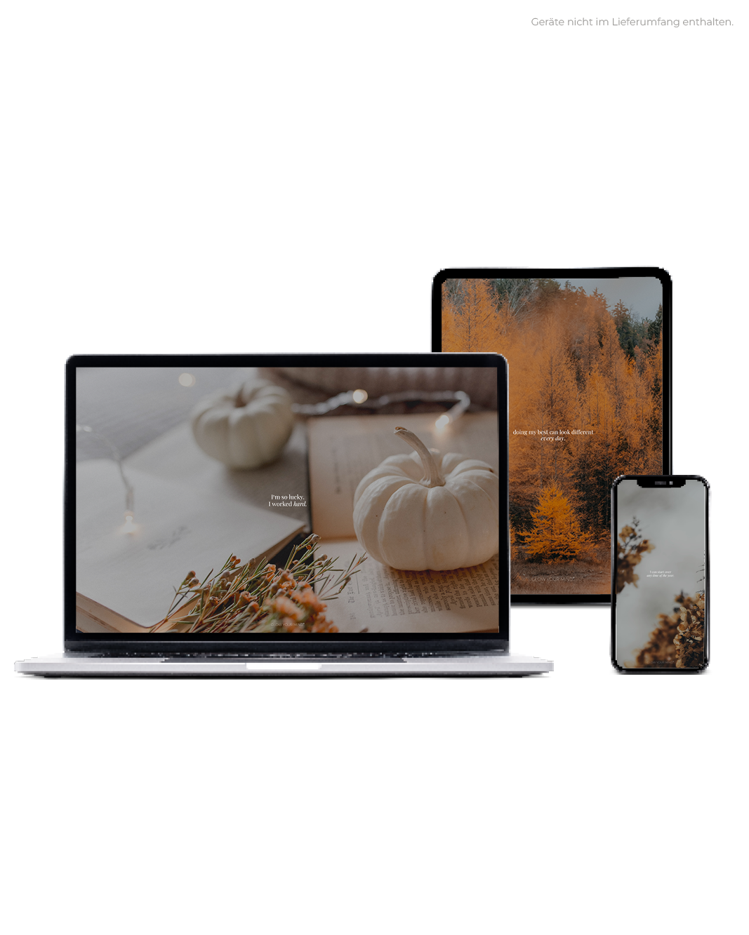 Digitale Wallpaper "Autumn Motivation"