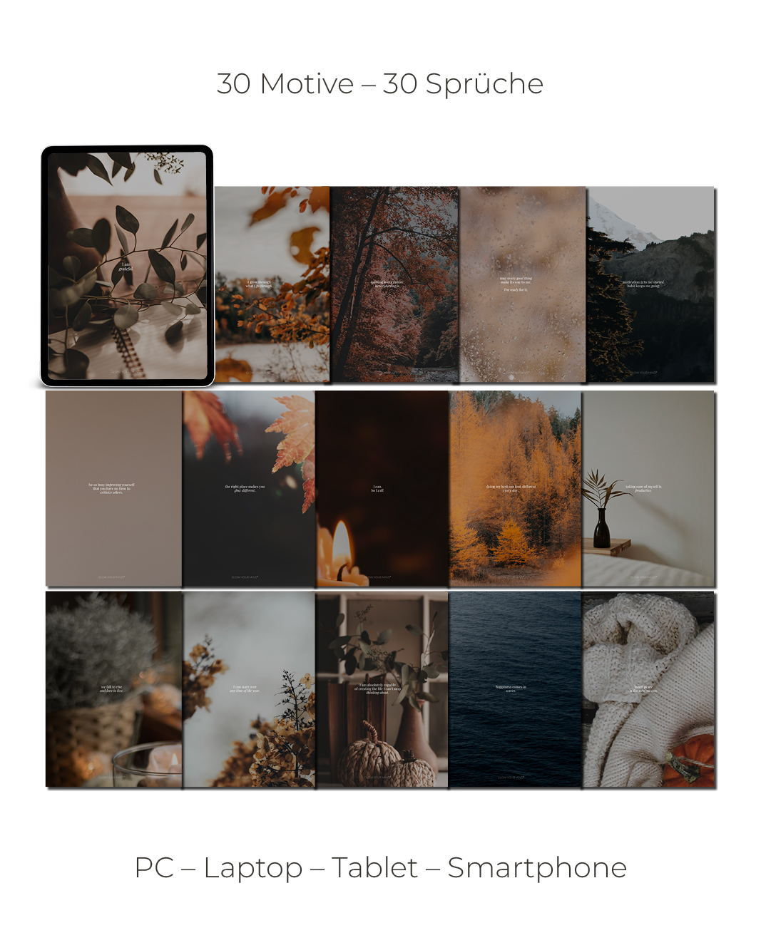 Digitale Wallpaper "Autumn Motivation"