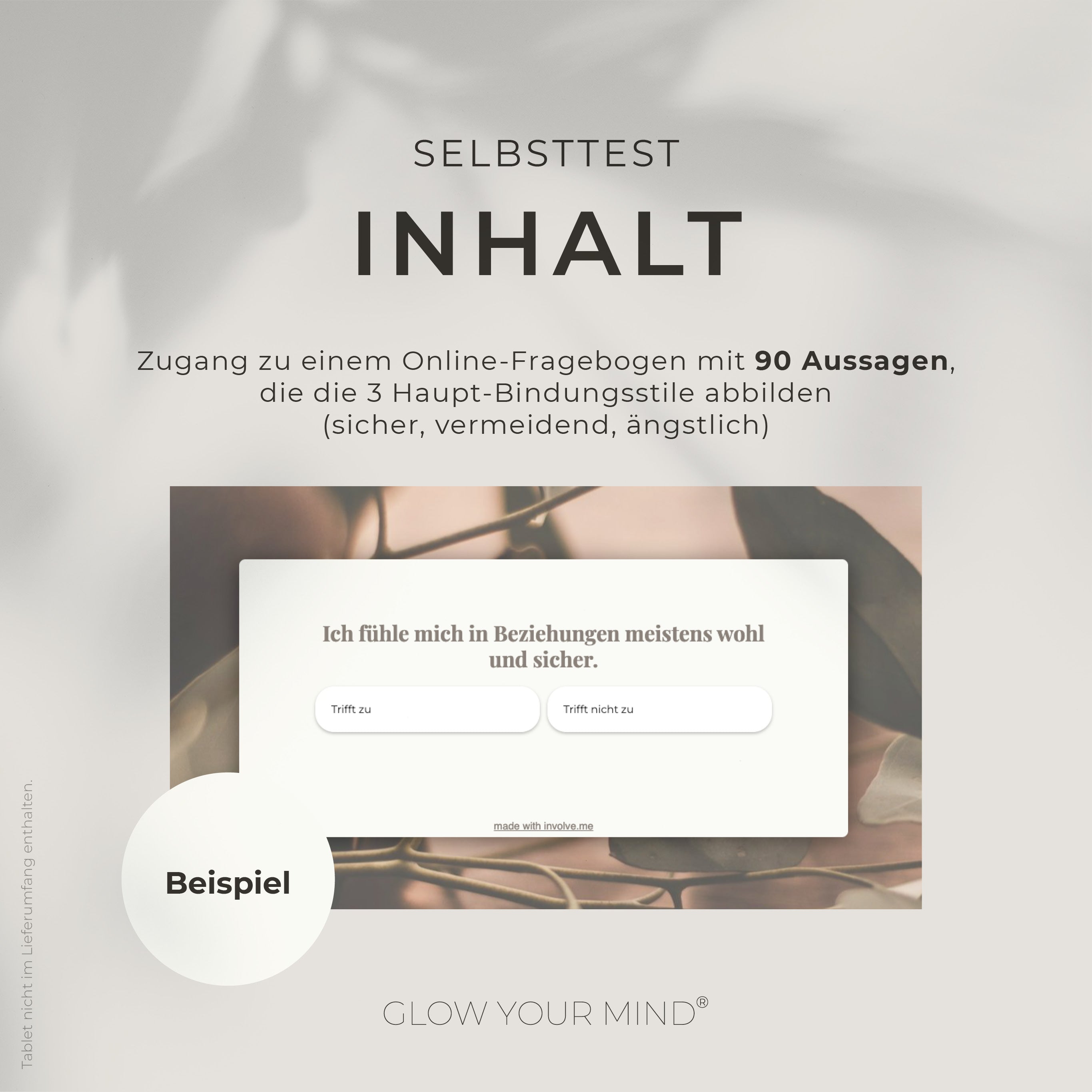 Bindungstypen-Selbsttest (digital) sofort verfügbar