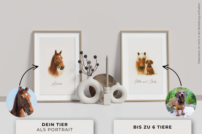 Dein Haustier als Porträt