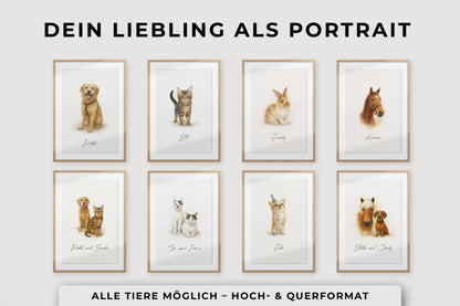 Dein Haustier als Porträt