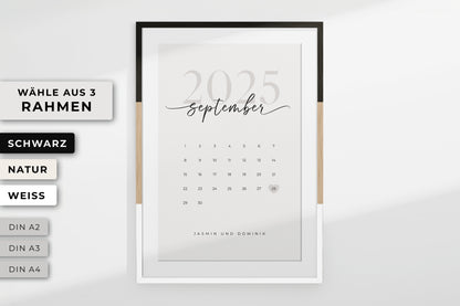 Personalisiertes Poster "CALENDAR"