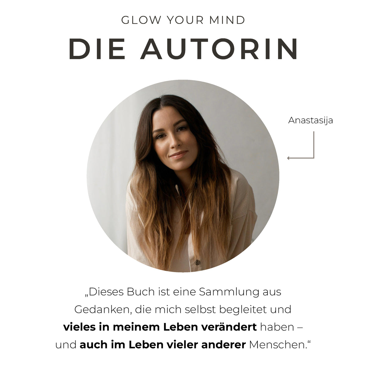 "GLOW YOUR MIND – 365 inspirierende Impulse für jeden Tag" Hardcover