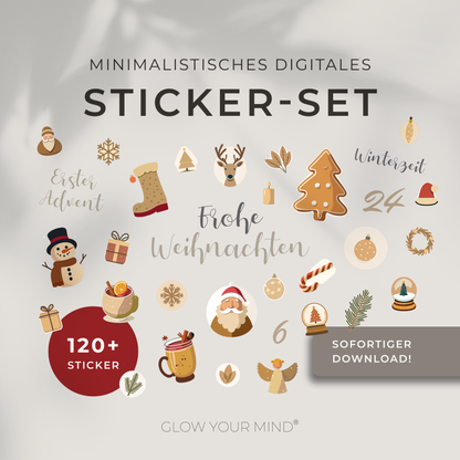 Christmas Sticker | Weihnachten Sticker-Set