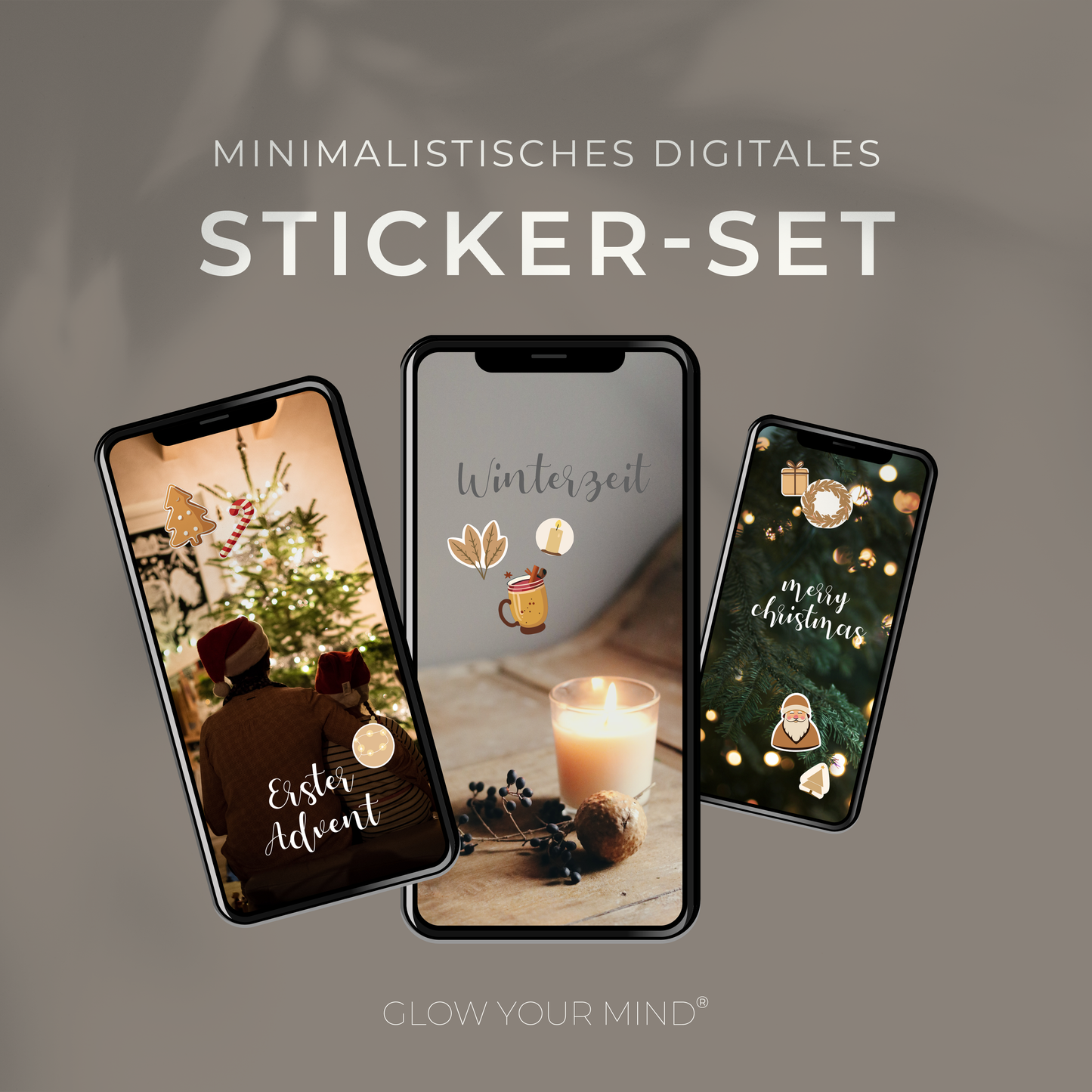 Christmas Sticker | Weihnachten Sticker-Set