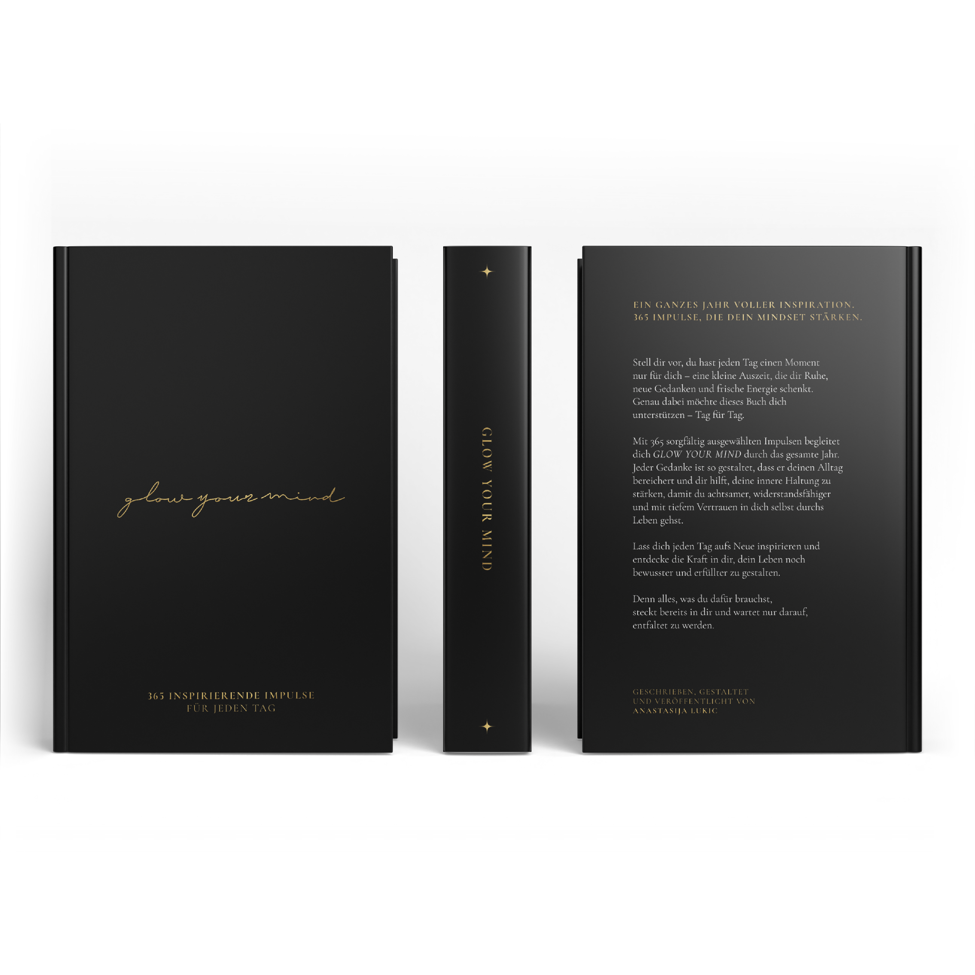 "GLOW YOUR MIND – 365 inspirierende Impulse für jeden Tag" Buch