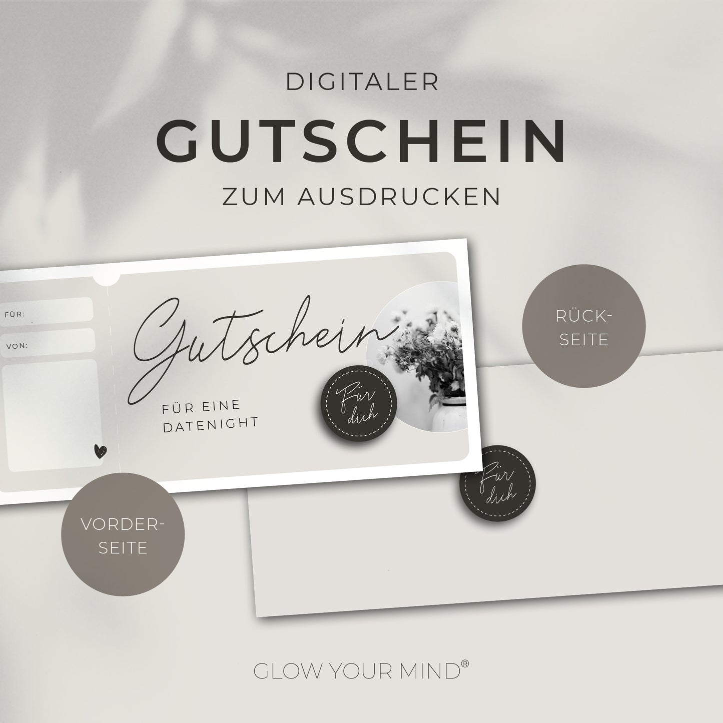 Geschenkgutschein zum Ausdrucken | Gutschein