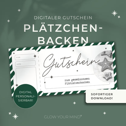 Weihnachtsgutschein zum Ausdrucken | Gutschein