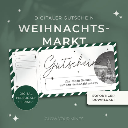 Weihnachtsgutschein zum Ausdrucken | Gutschein