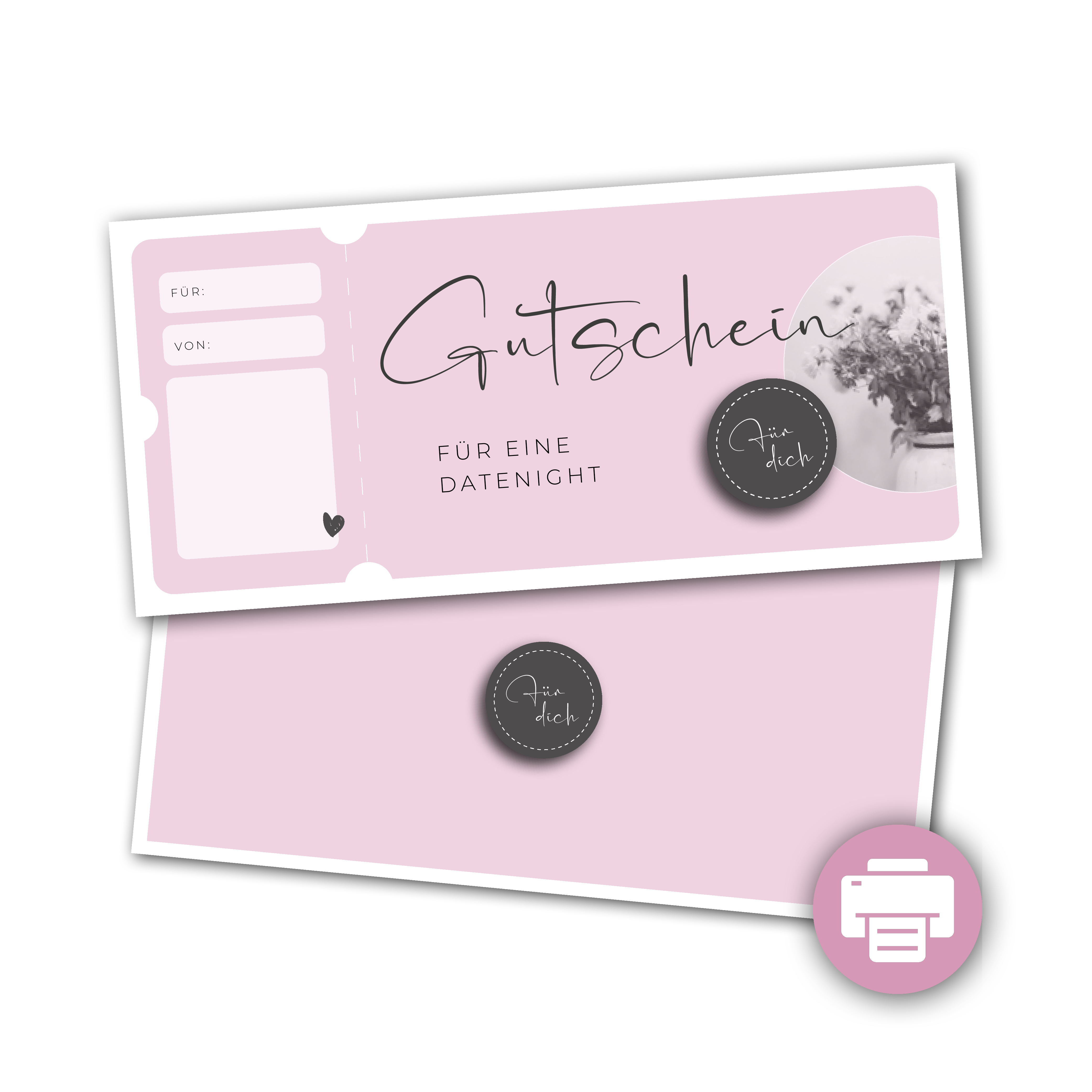 Gutscheinvorlage zum Ausdrucken