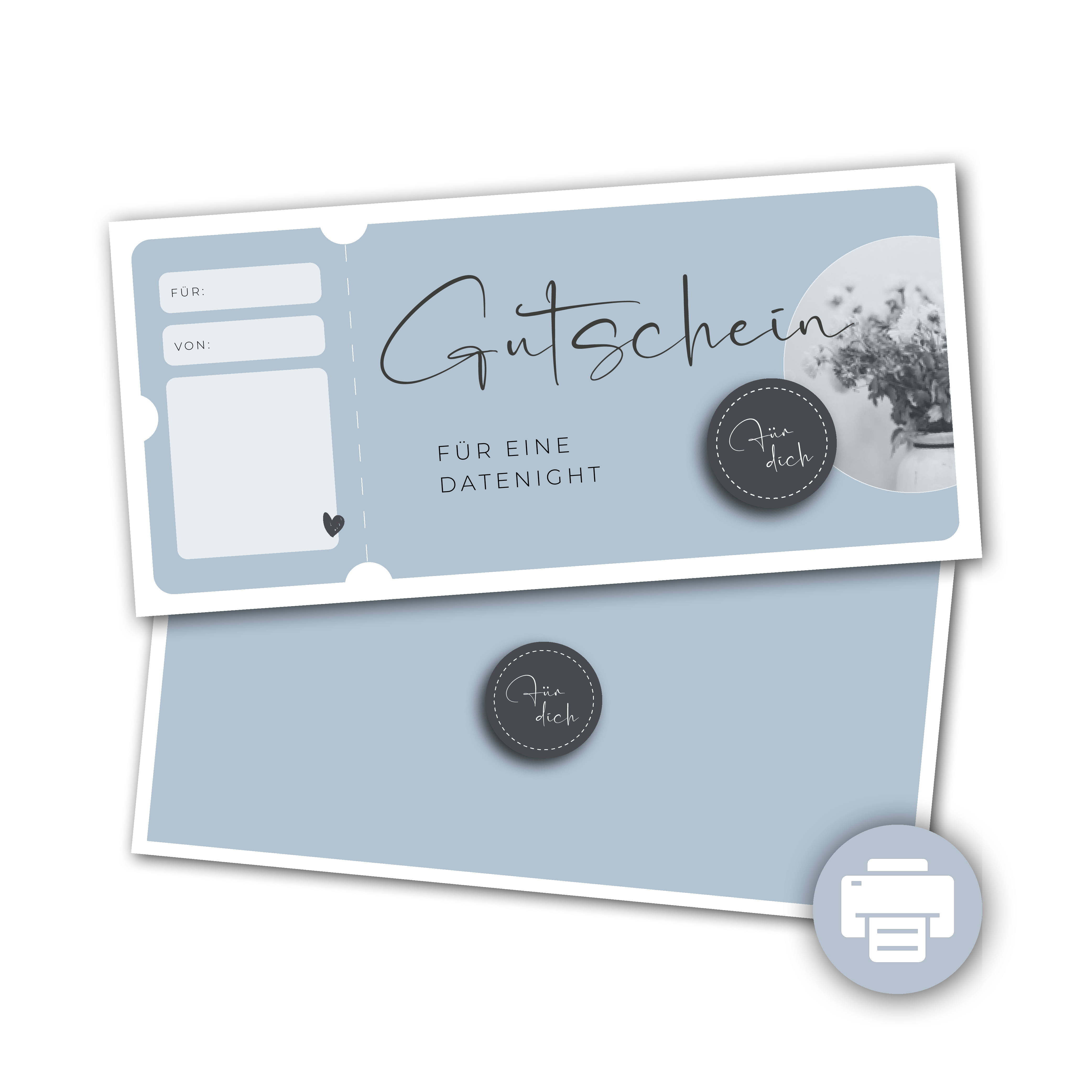 Gutscheinvorlage zum Ausdrucken