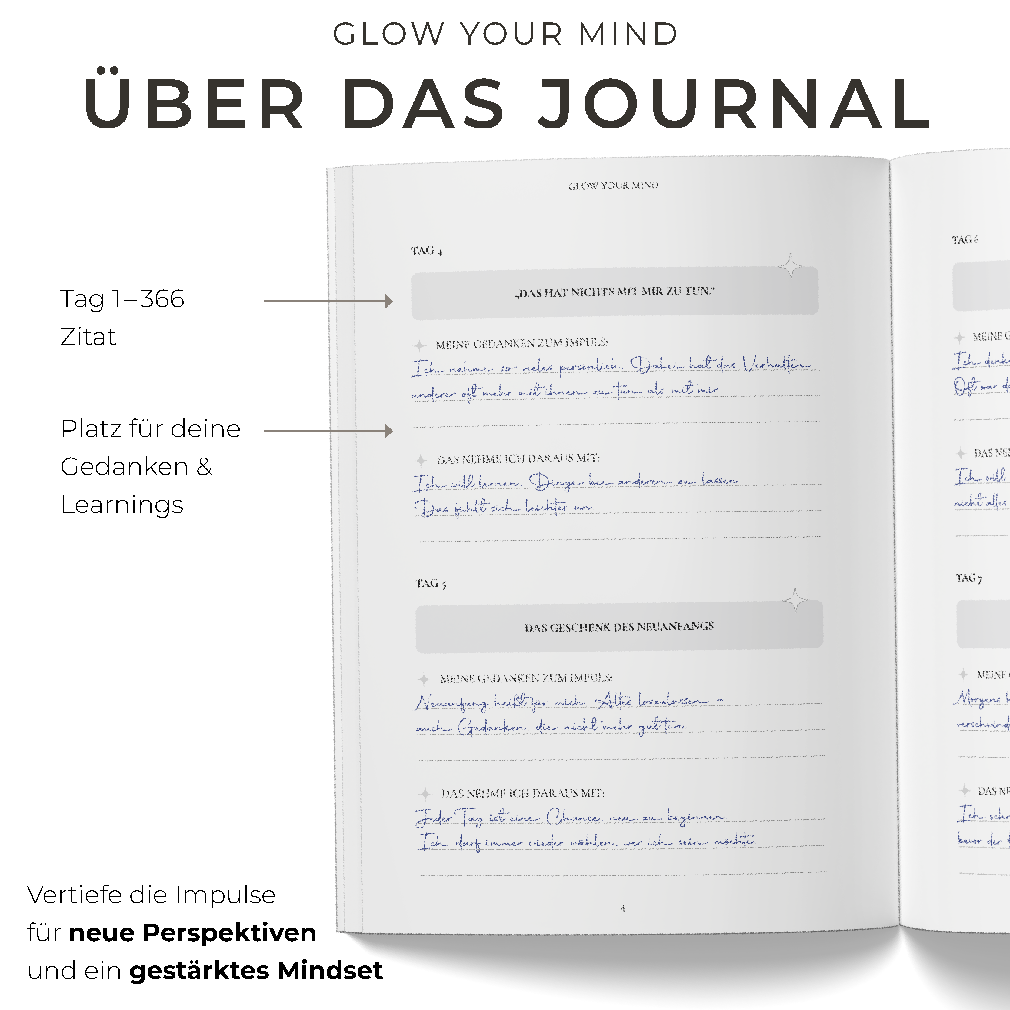GLOW YOUR MIND – Das Journal zum Buch