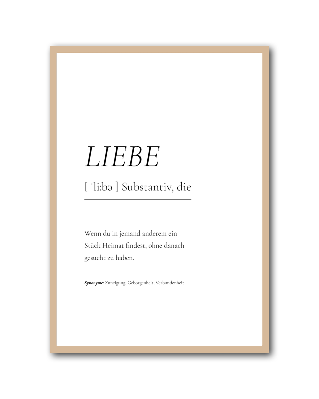 Poster "Liebe"