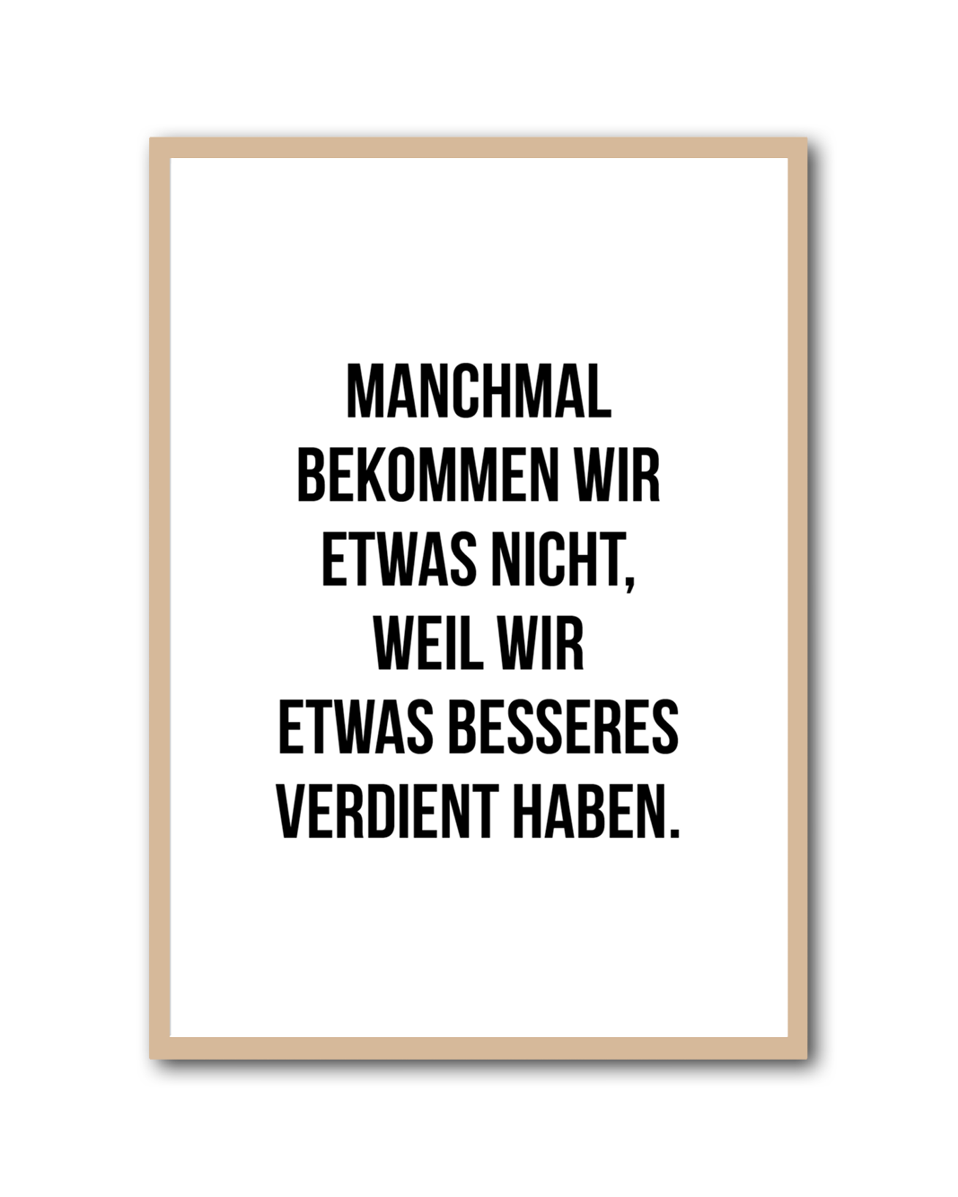 Poster "Etwas besseres"