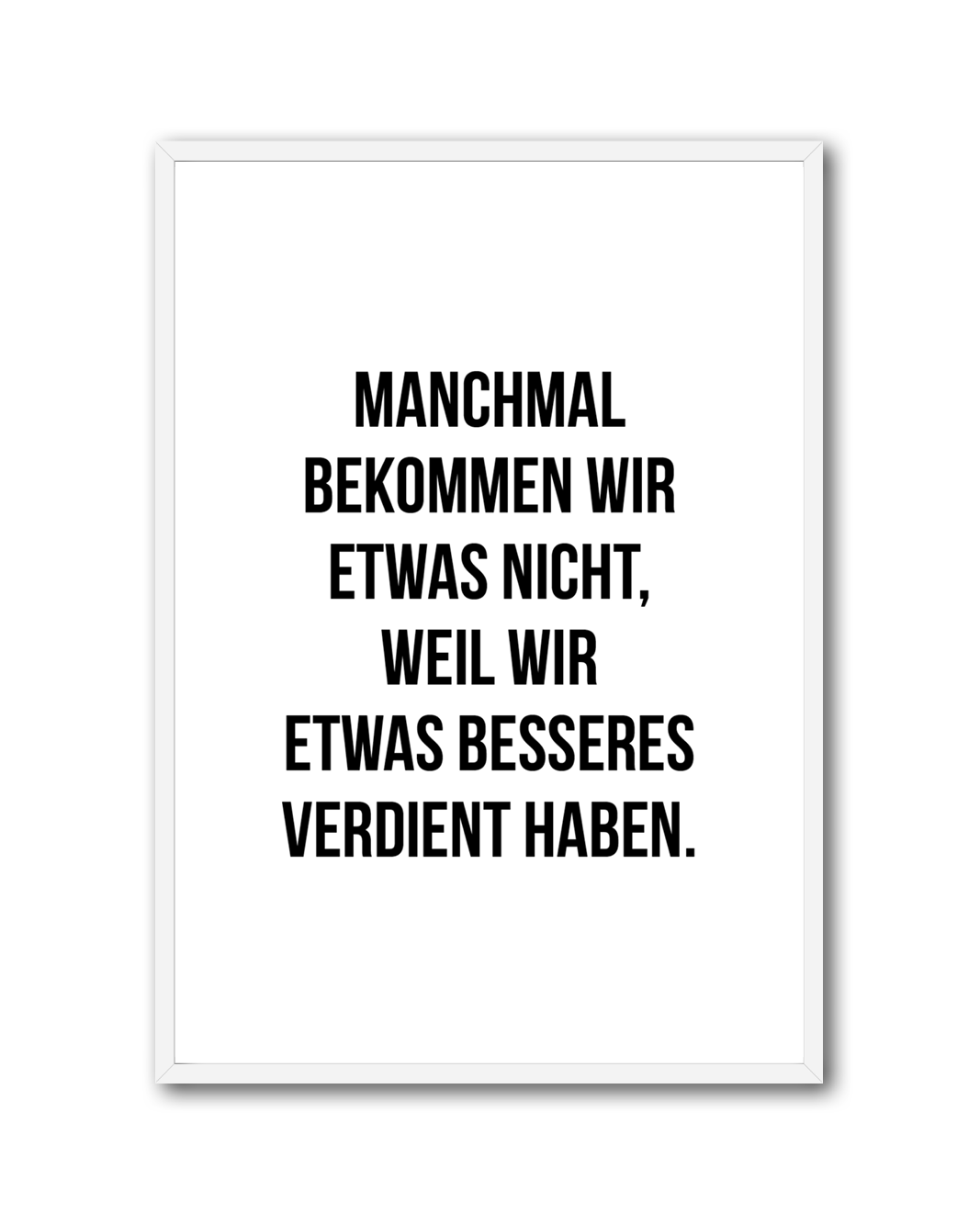 Poster "Etwas besseres"