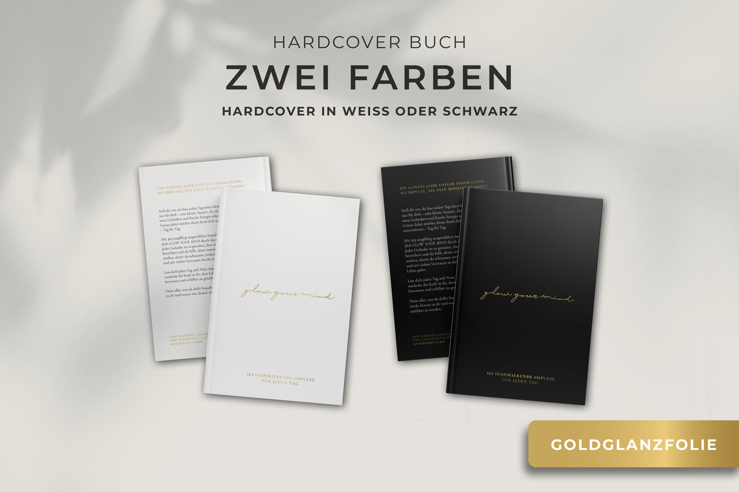 GLOW YOUR MIND – Das One-Chapter-A-Day-Buch
