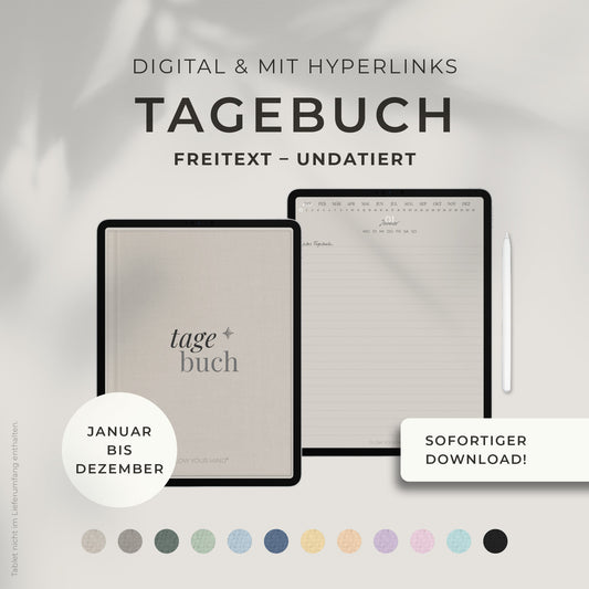 Digitales Tagebuch FREITEXT