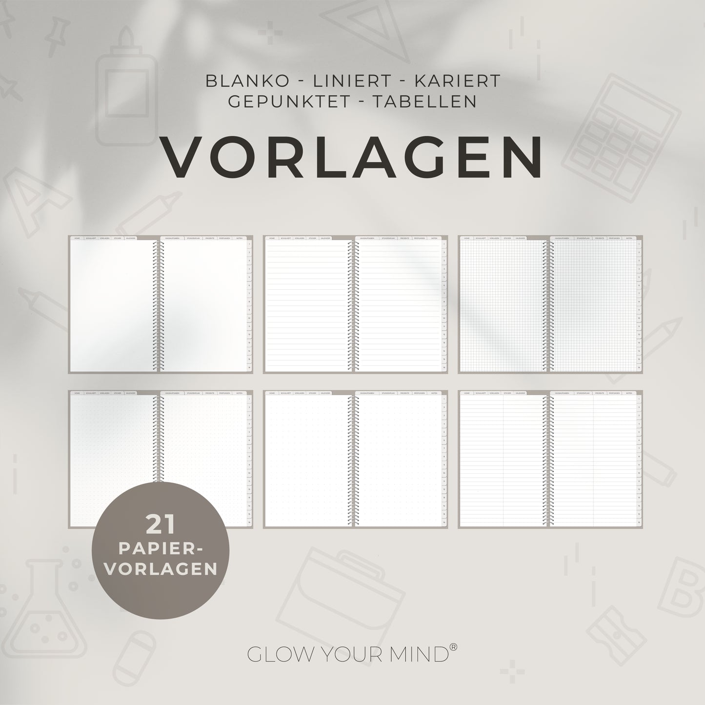 Digitaler Schülerkalender | Schulplaner 2025/2026 für Tablets