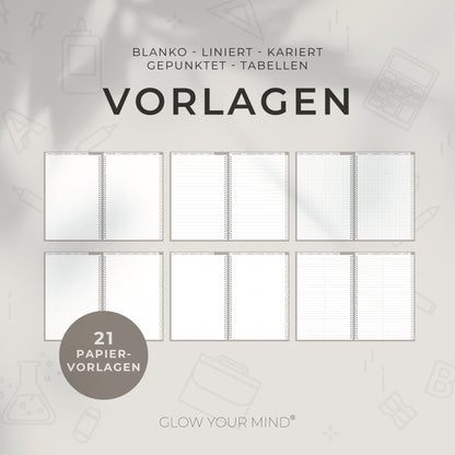 Digitaler Schülerkalender | Schulplaner 2025/2026 für Tablets