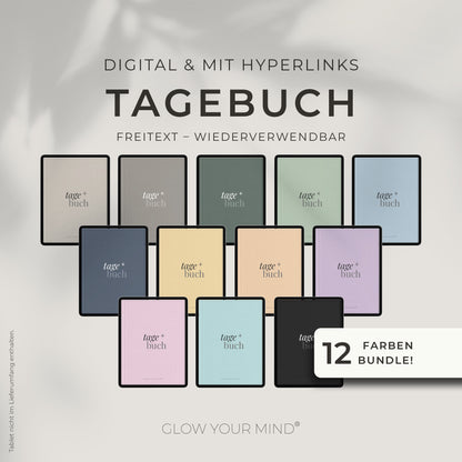 Digitales Tagebuch FREITEXT für Tablets [ undatiert ]