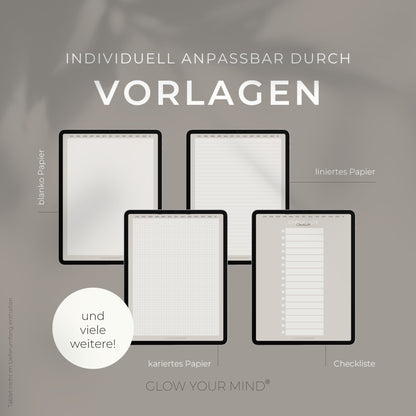 Digitales Tagebuch für Tablets [ undatiert ]