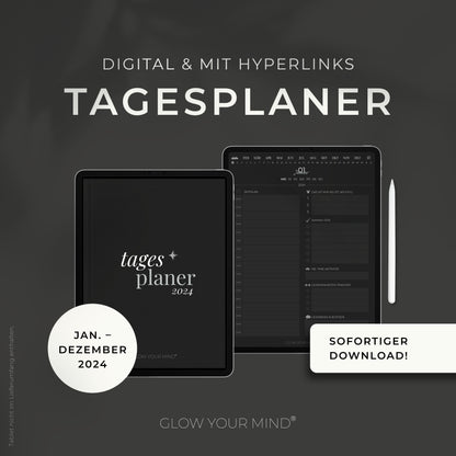 Digitaler Tagesplaner 2024 | für Tablets