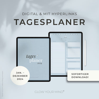 Digitaler Tagesplaner 2024 | für Tablets