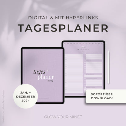 Digitaler Tagesplaner 2024 | für Tablets