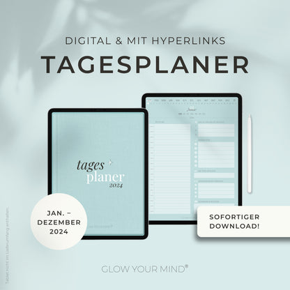 Digitaler Tagesplaner 2024 | für Tablets