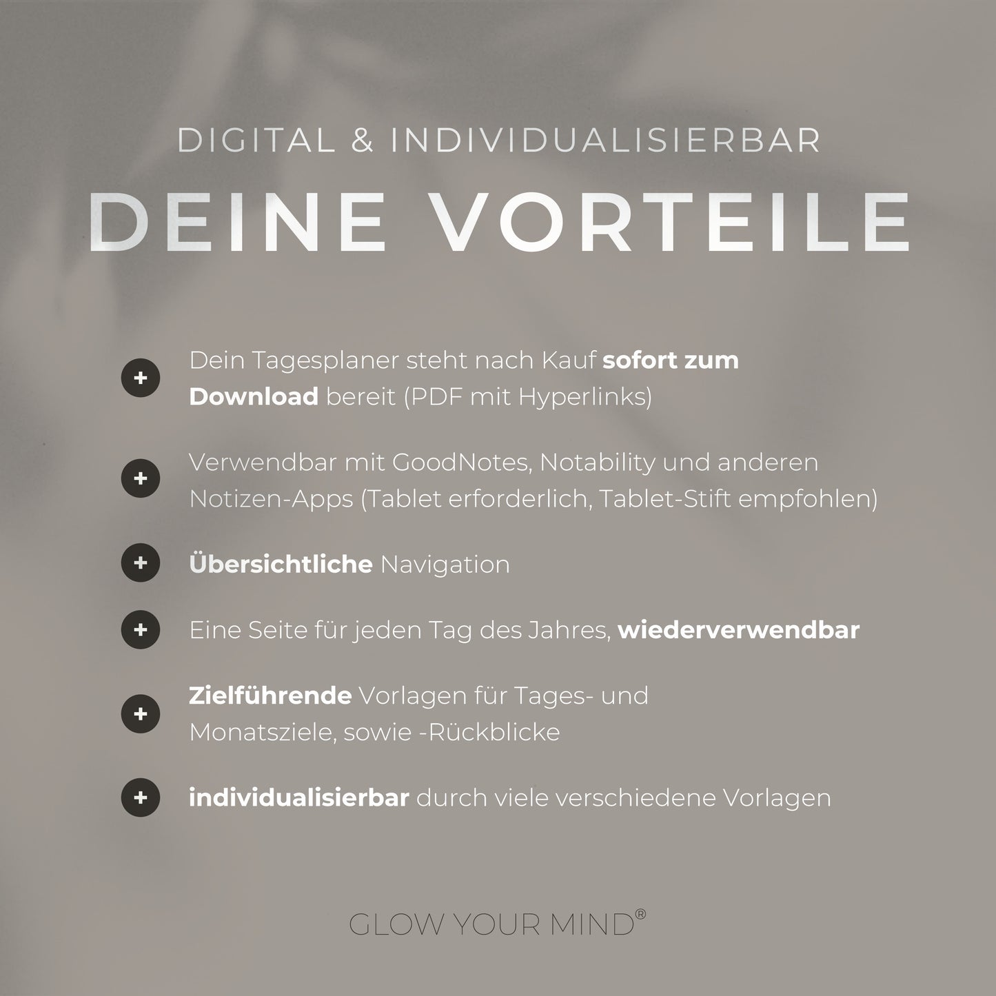 Digitaler Tagesplaner für Tablets [ undatiert ]