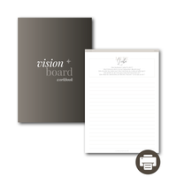 Vision Board + Jahresrückblick – E-Workbook