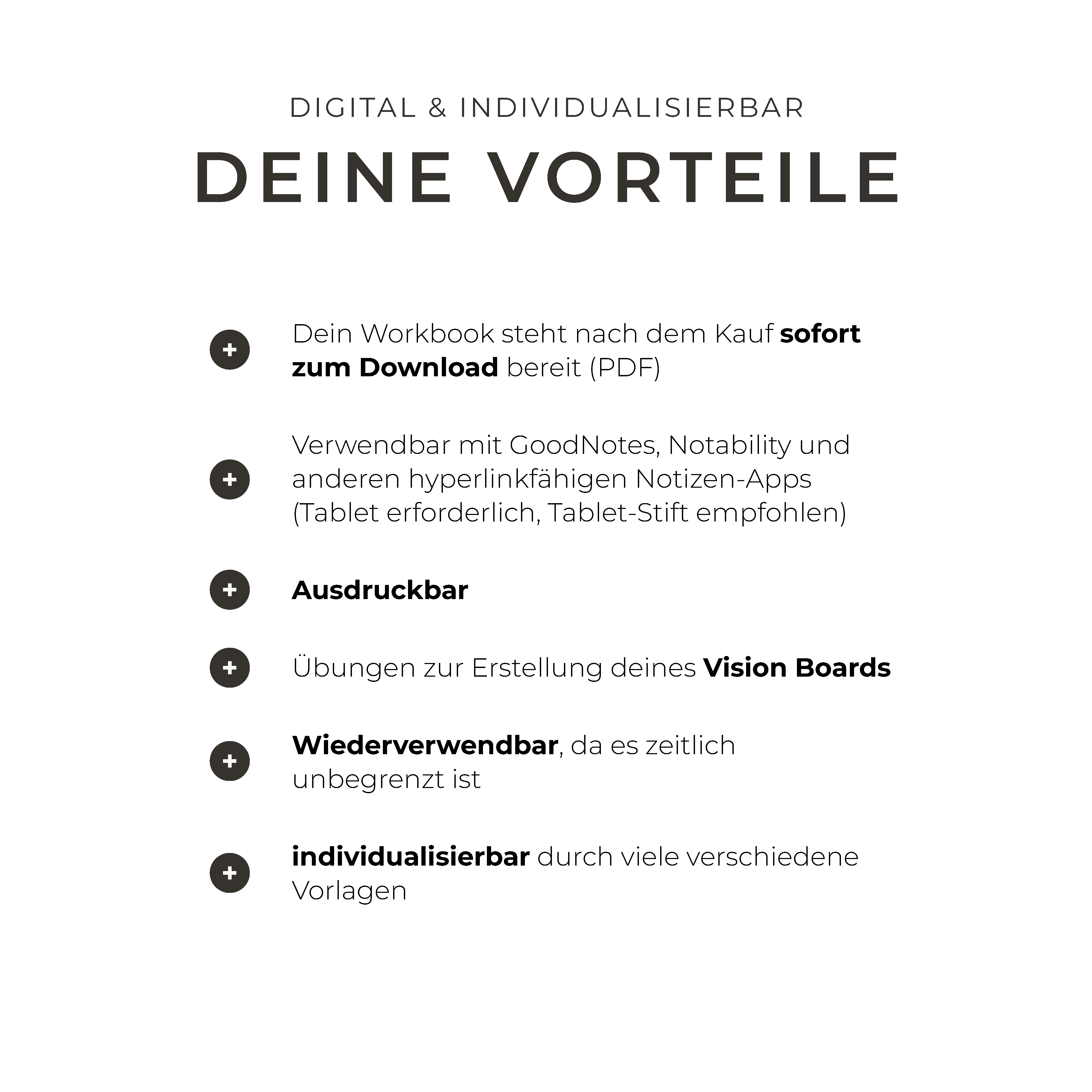 Vision Board E-Workbook