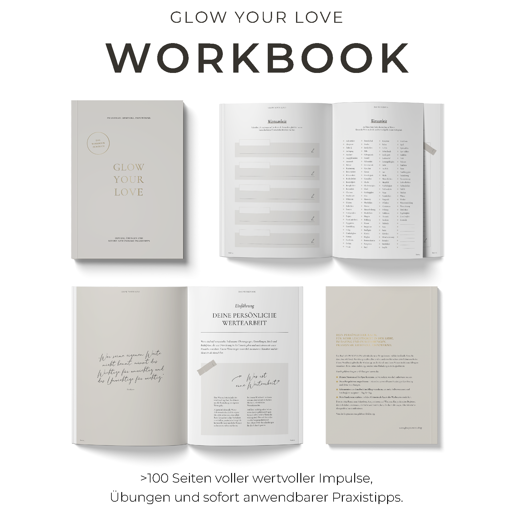GLOW YOUR LOVE – Das Workbook zum Buch